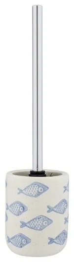 WENKO 24313100 - AQUAMARIN WC-kefe 10x40 cm, bézs