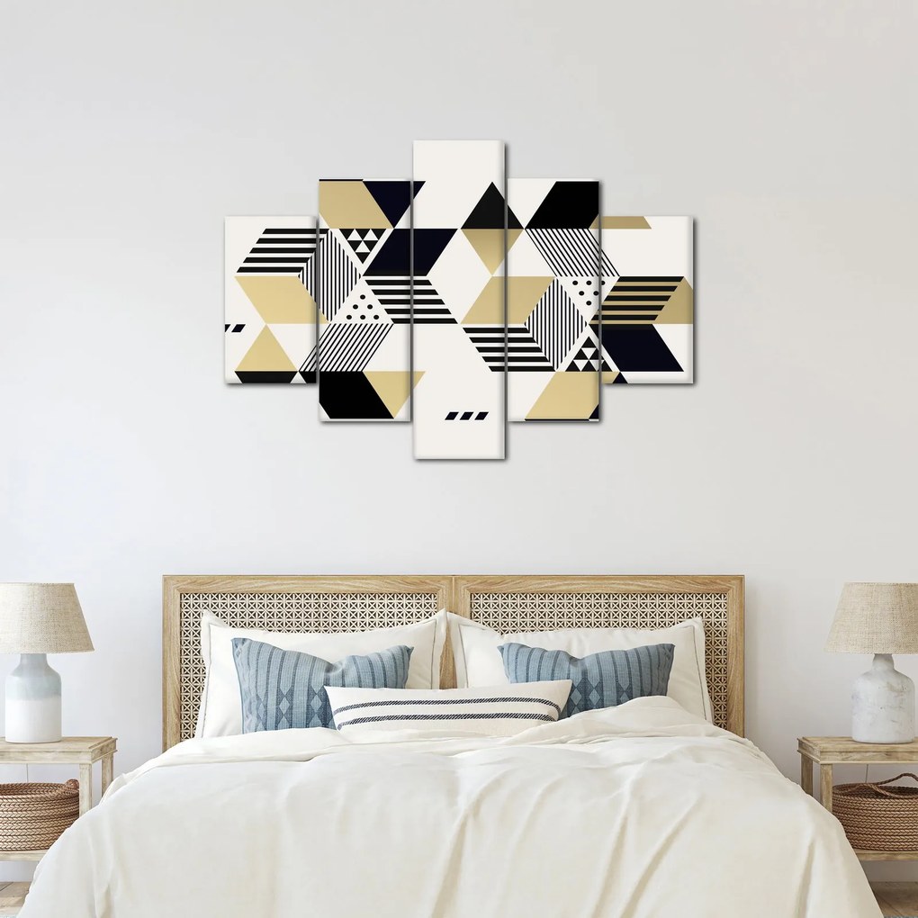 Kép - Geometriai formák N⁰1 (150x105 cm)