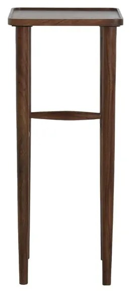 Akácfa tárolóasztal 42x42 cm Qiano – Light &amp; Living