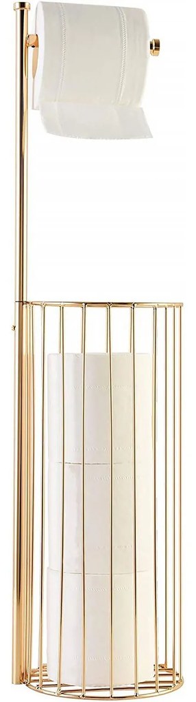 Álló WC papír tartó Gold 322754