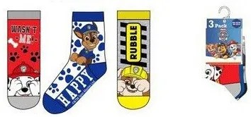 Mancs Őrjárat Happy Friends gyerek zokni 23/26