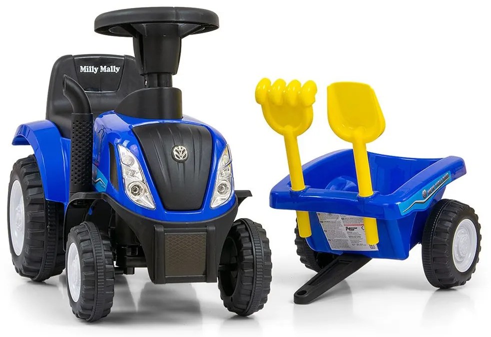 Bébitaxi NEW HOLLAND T7 TRAKTOR Milly Mally kék