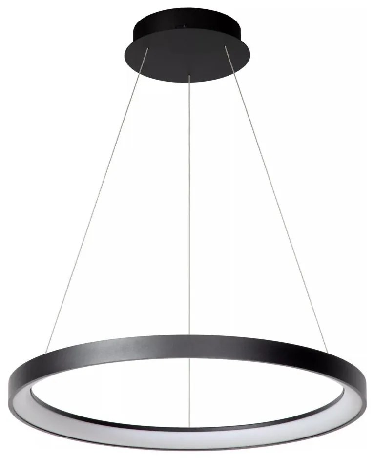 Lucide 46403/48/30 - LED Dimmelhető csillár zsinóron VIDAL LED/48W/230V fekete