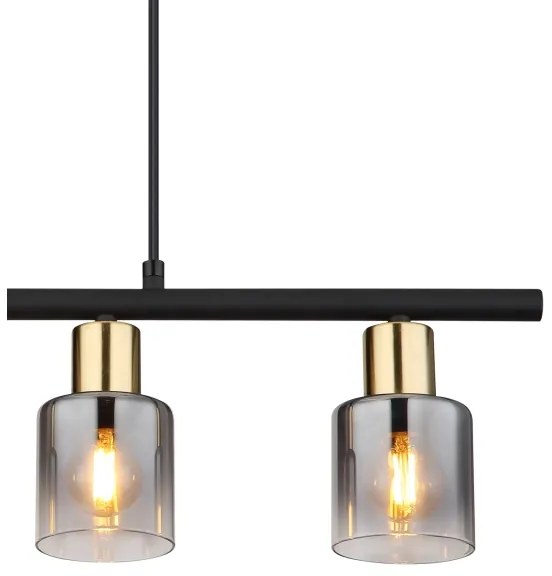 Globo 54310-4H - Csillár zsinóron HOLLSY 4xE14/25W/230V