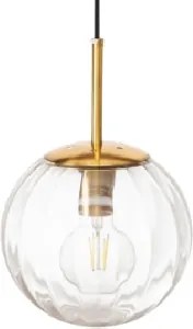 Pandora üveg függőlámpa, átlátszó