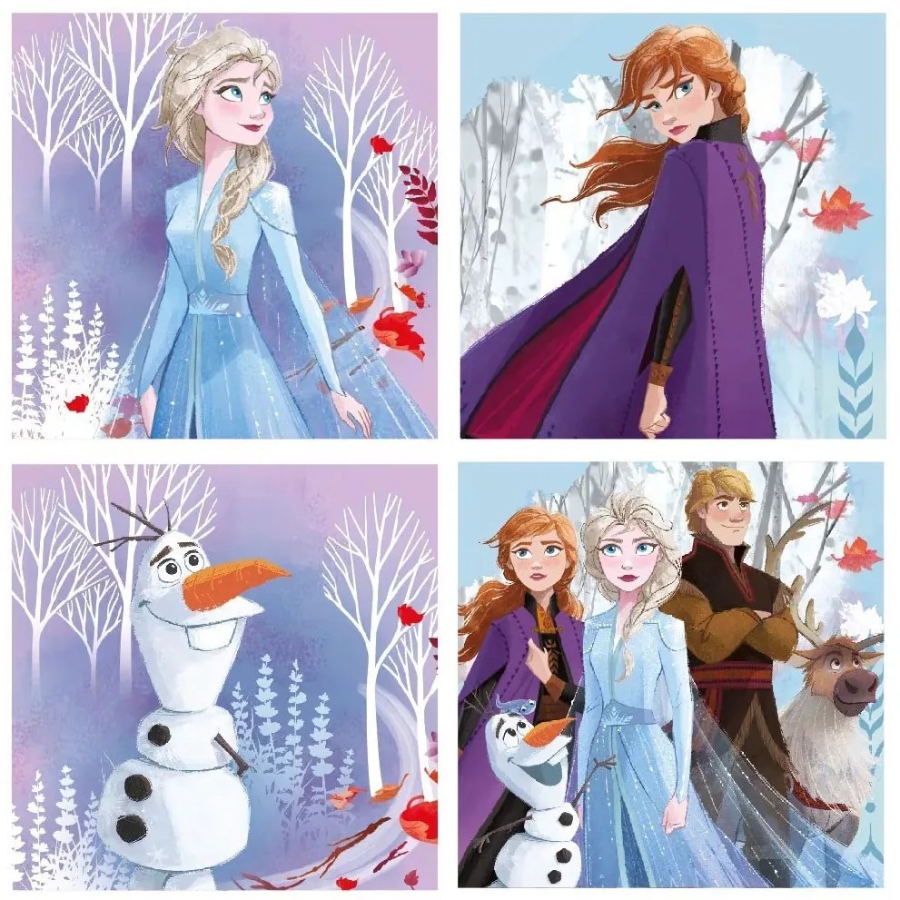 Disney Jégvarázs Whisper játéktároló 30×30×30 cm