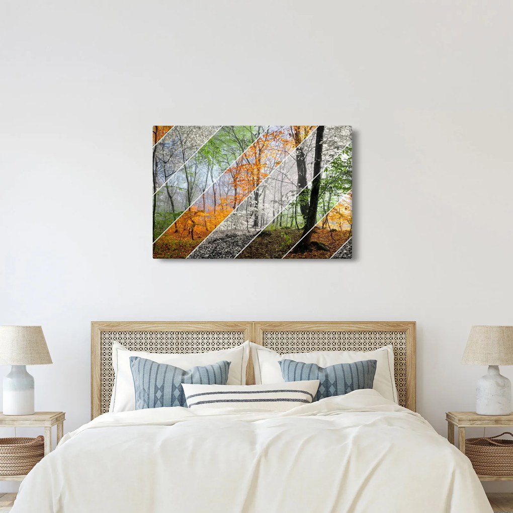 Kép - Változó évszakok (90x60 cm)