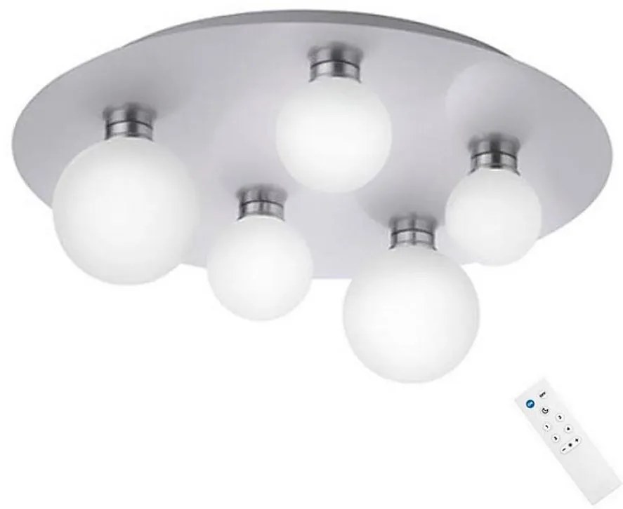 Trio - DICAPO 5xLED/3W RGB állítható mennyezeti lámpa 3000-5000K + DO