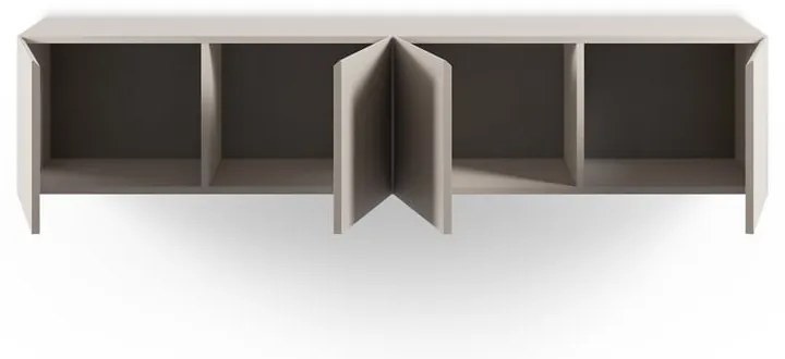 Krémszínű TV-állvány 180x38x35 cm Daroca – Marckeric