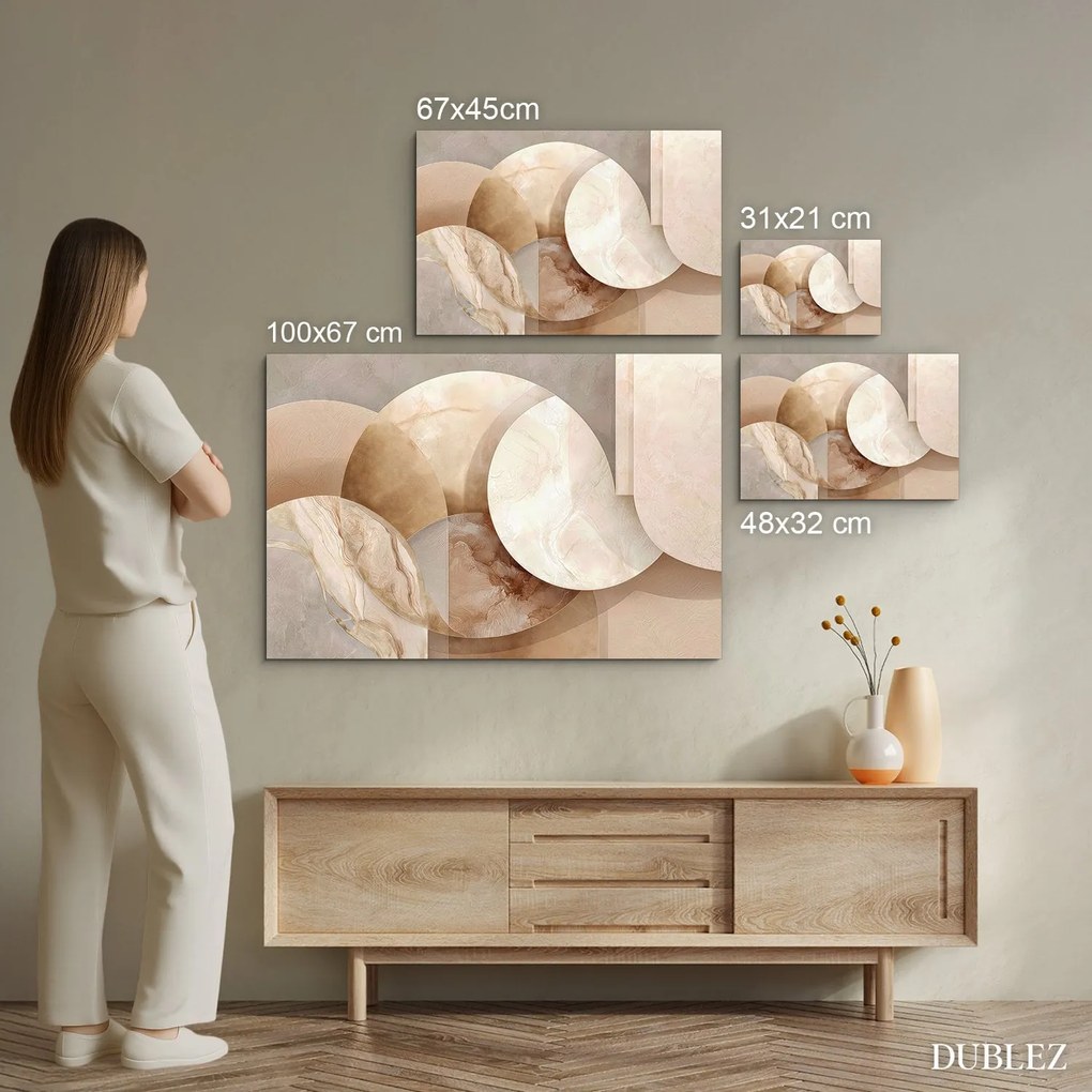 DUBLEZ | Absztrakt kép - Champagne