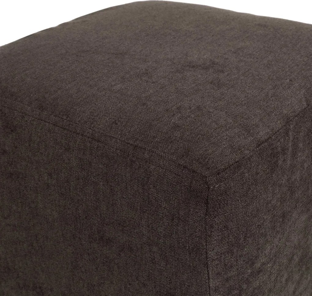 Cube H puff huzattal - K07 szövet - barna R