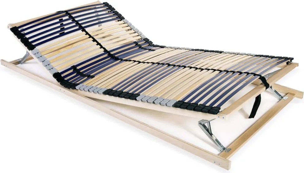 vidaXL 7 zónás 42 léces ágyrács 100 x 200 cm