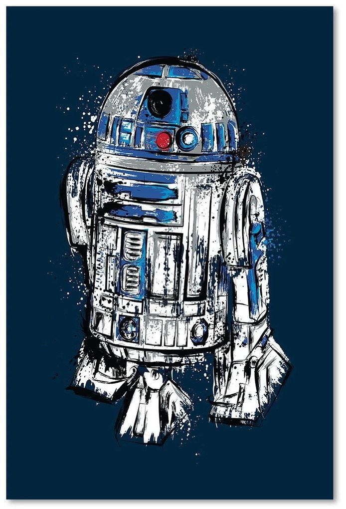Gario Vászonkép Star Wars, android R2D2 - Dr.Monekers Méret: 40 x 60 cm
