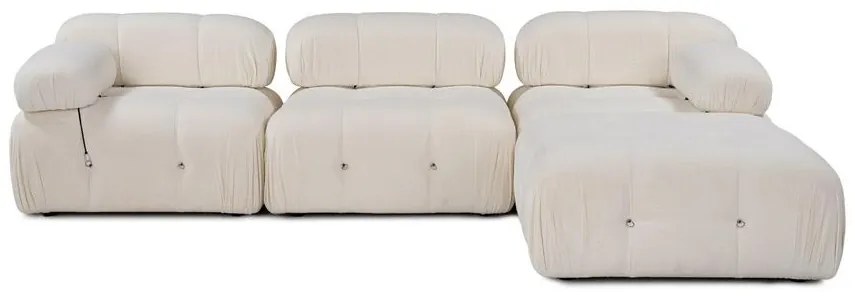 Sarokkanapé Bubble Bézs L1-O1-1R-PUF