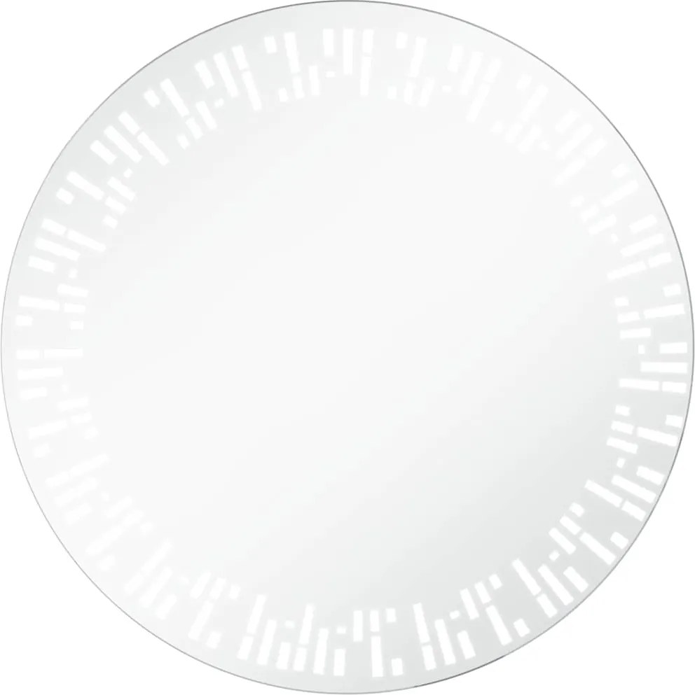vidaXL LED-es fürdőszobatükör 80 cm