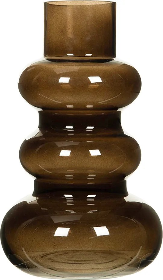 Flora Váza csokorhoz barna 30cm magas