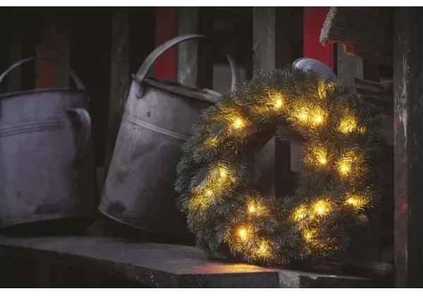 LED Karácsonyi dekoráció 20xLED/2xAA á. 40 cm