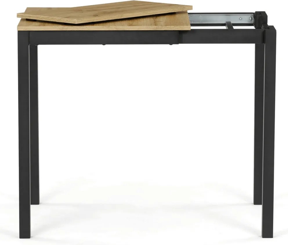 Étkezőasztal bővíthető 60–90 × 60 cm melamin tölgy OAK