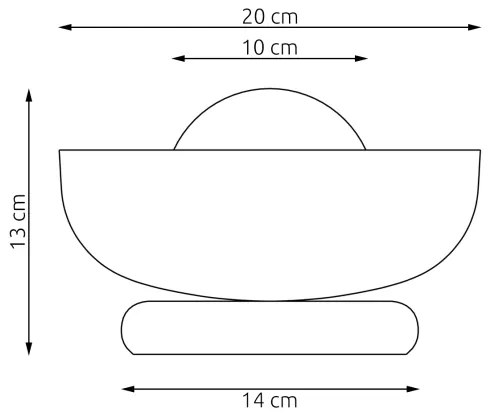 Asztali lámpa OZZY 1xG9/8W/230V szürke