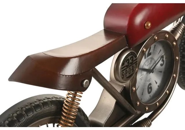 Retro motoros nagyméretű falióra 95x12x43,5 cm
