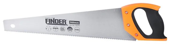 Rókafarkú Fűrész 500Mm Gum.Nyél.Finder 191591