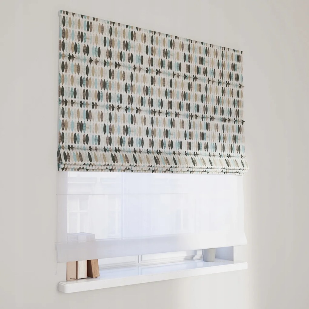 Kész római roló Duo 130x170cm kék