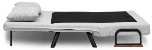 Kétszemélyes kihúzható kanapé QIRA szürke