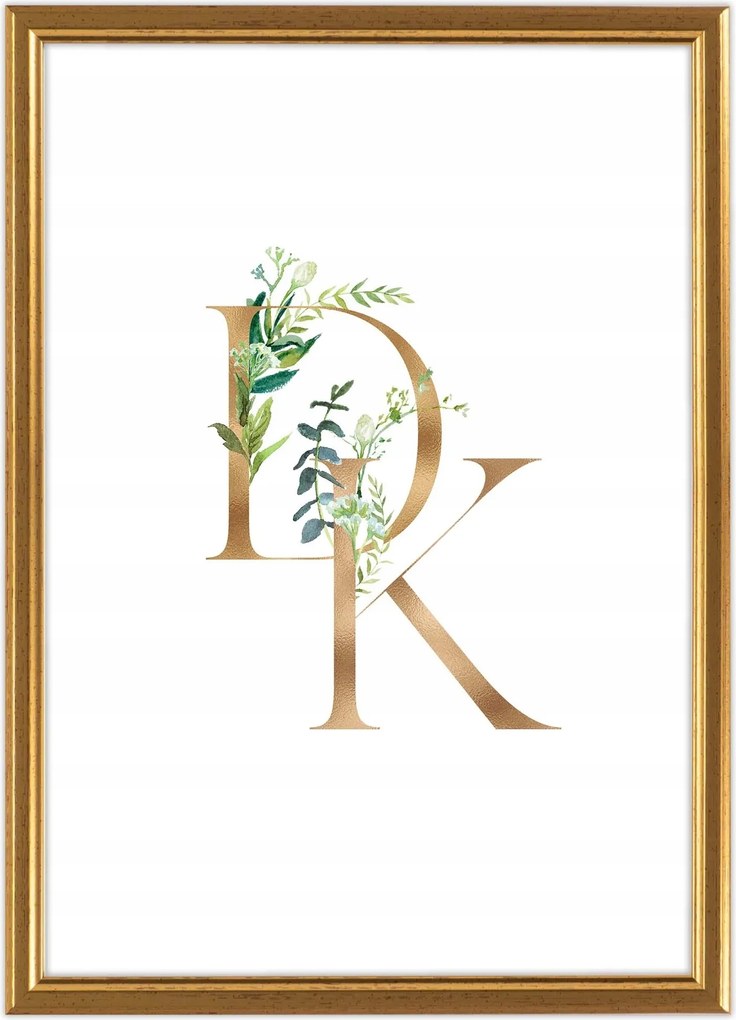 Arany keret 30x40 cm fából Fotókeret