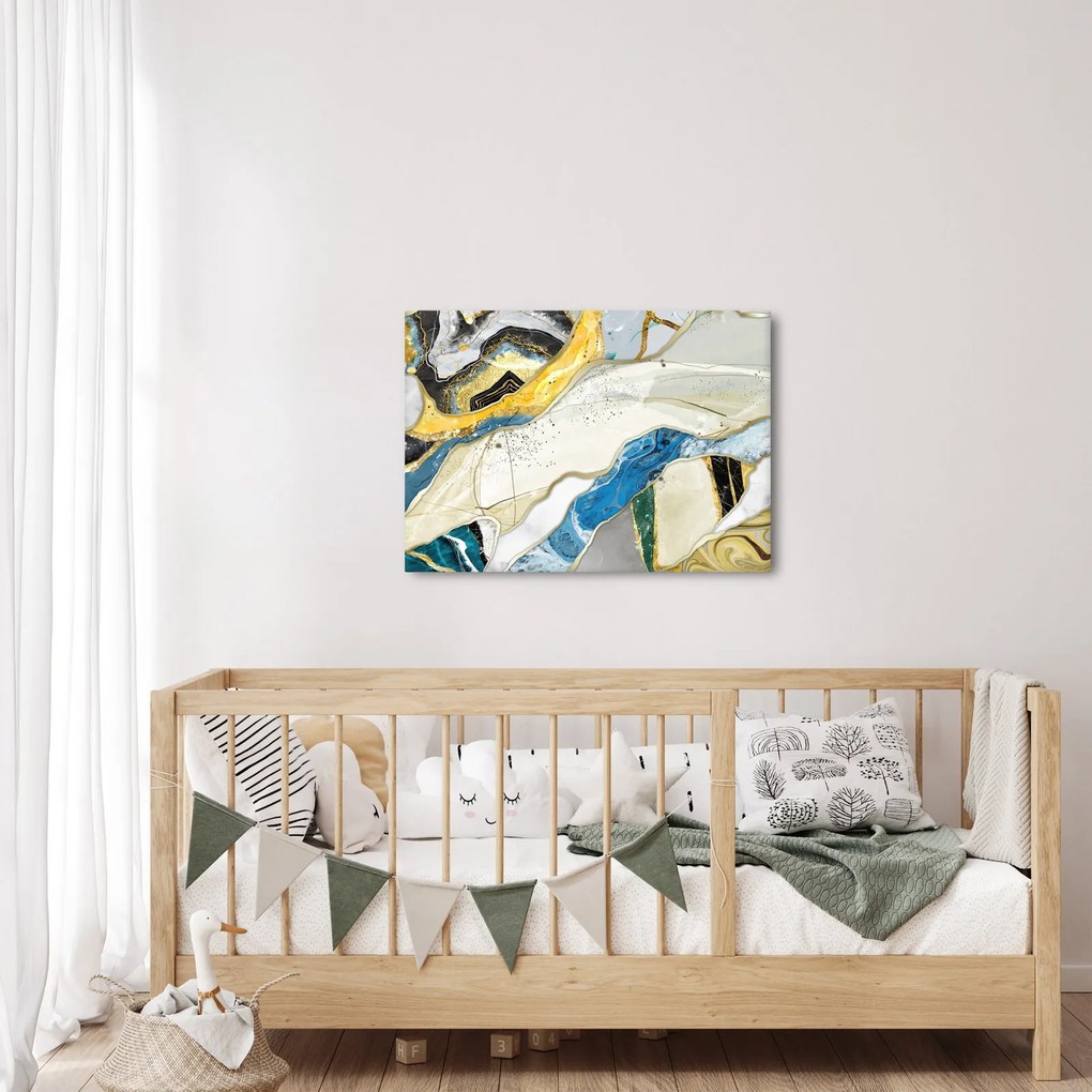 Kép - Színes márvány (70x50 cm)