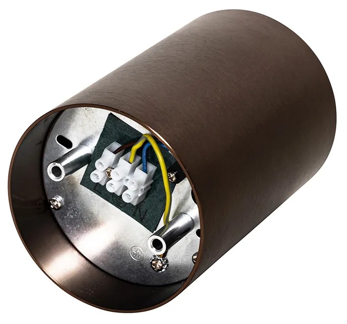 Modern spotlámpa sötét bronz - Deep