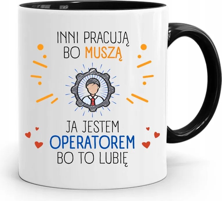 Szolgáltatónak Fekete Bögre Születésnapi Ajándék fényképes nyomtatással