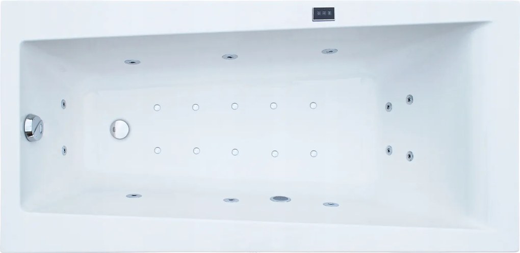Hidromasszázs Kád Téglalap Alakú Hydro Air 160x75