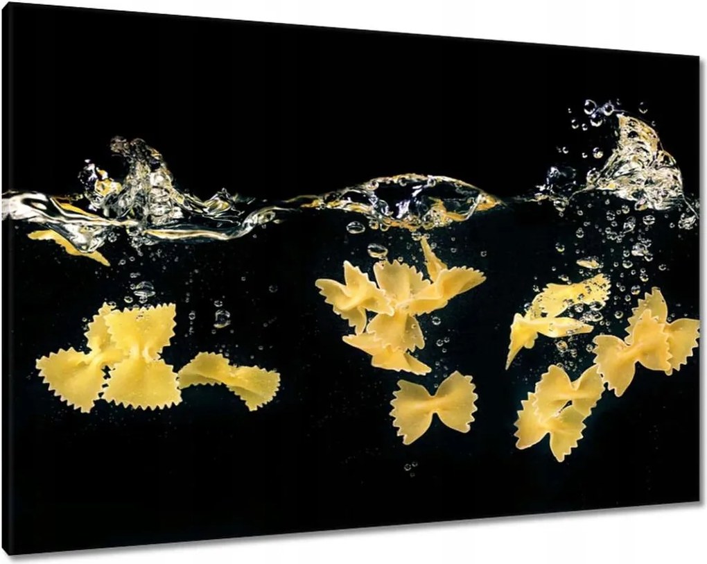 Vászonkép 100x70 Tészta forró vízben