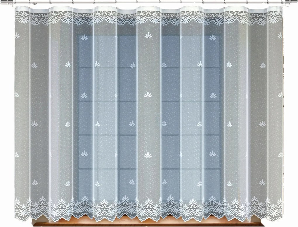 Mg Függöny 25028 jacquard 300x160 pol szalaggal