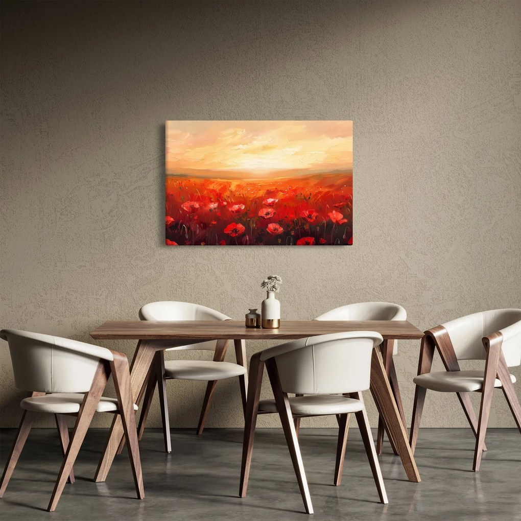 Kép - Mező pipacsok (90x60 cm)