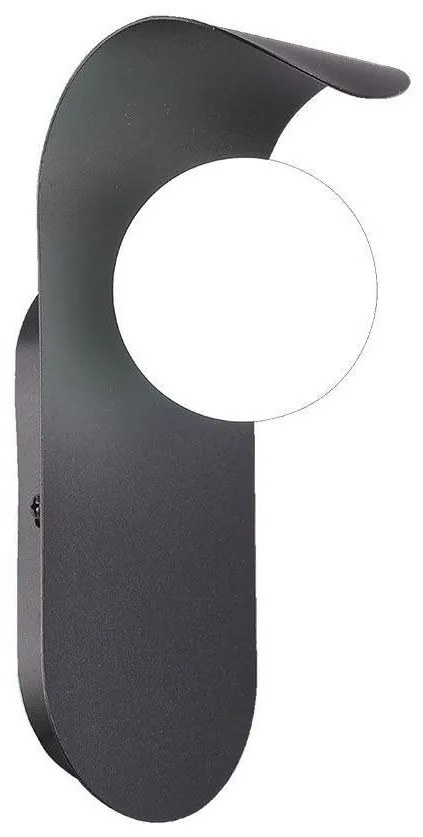 Fali lámpa 1xG9/5W/230V fekete