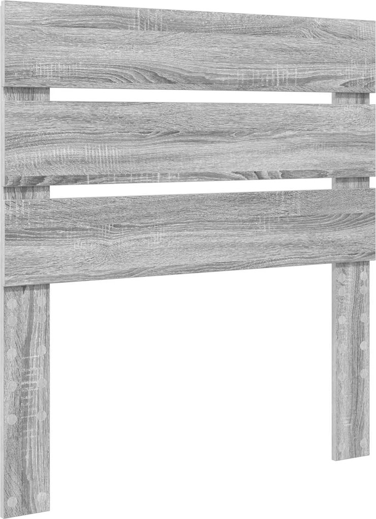 vidaXL Fejtámla Szürke Sonoma 90 cm Faanyag