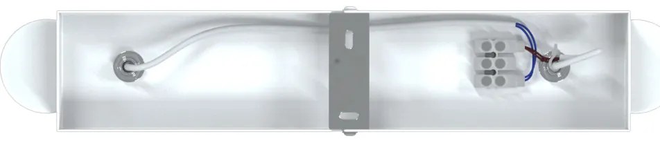 Plafon Spotlámpa 2 Útban Állítható Fehér E27