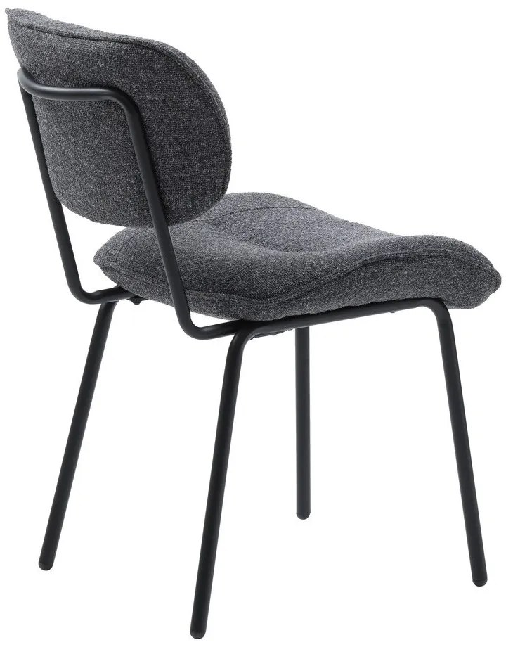 Sötétszürke étkezőszék Buffalo – Unique Furniture