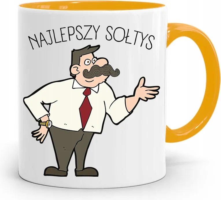 Soltésznak Sárga Bögre Legjobb Soltész Ajándék fényképes nyomtatással