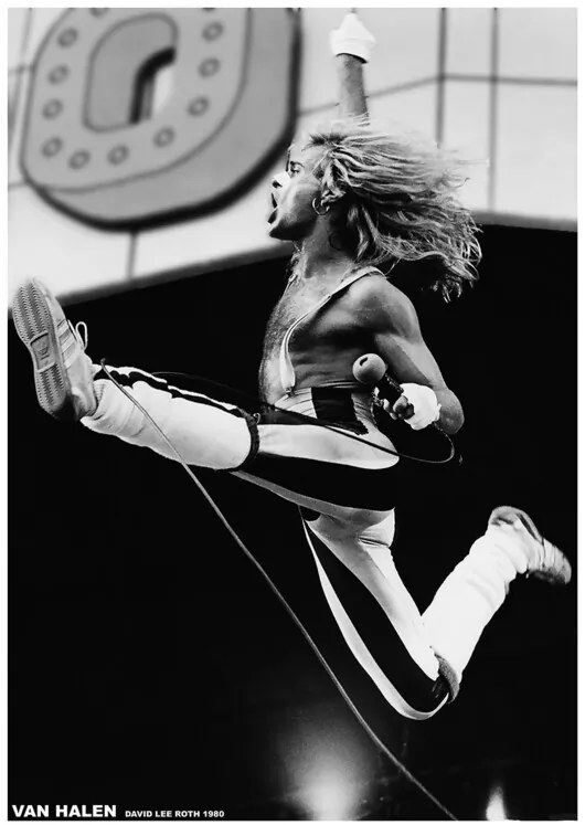 Plakát Van Halen - David Lee Roth 1980