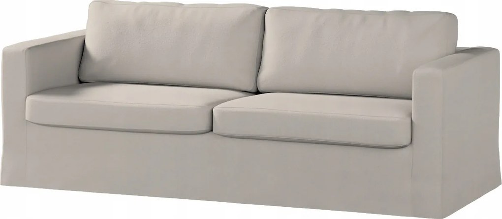 Karlstad 3 személyes kinyitható kanapé huzat Ikea világos bézs bukla