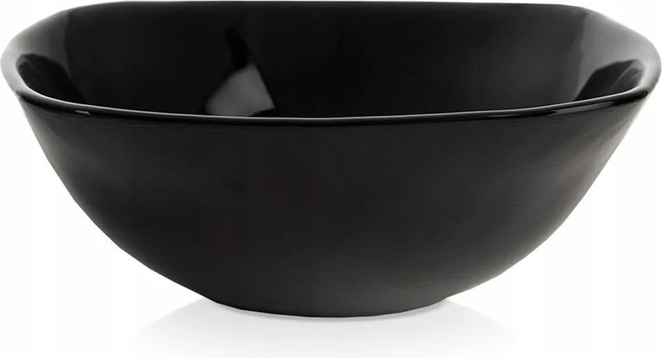 Leveses tál Müzli Nyersanyag Snack Salátatál Fekete 450 ml