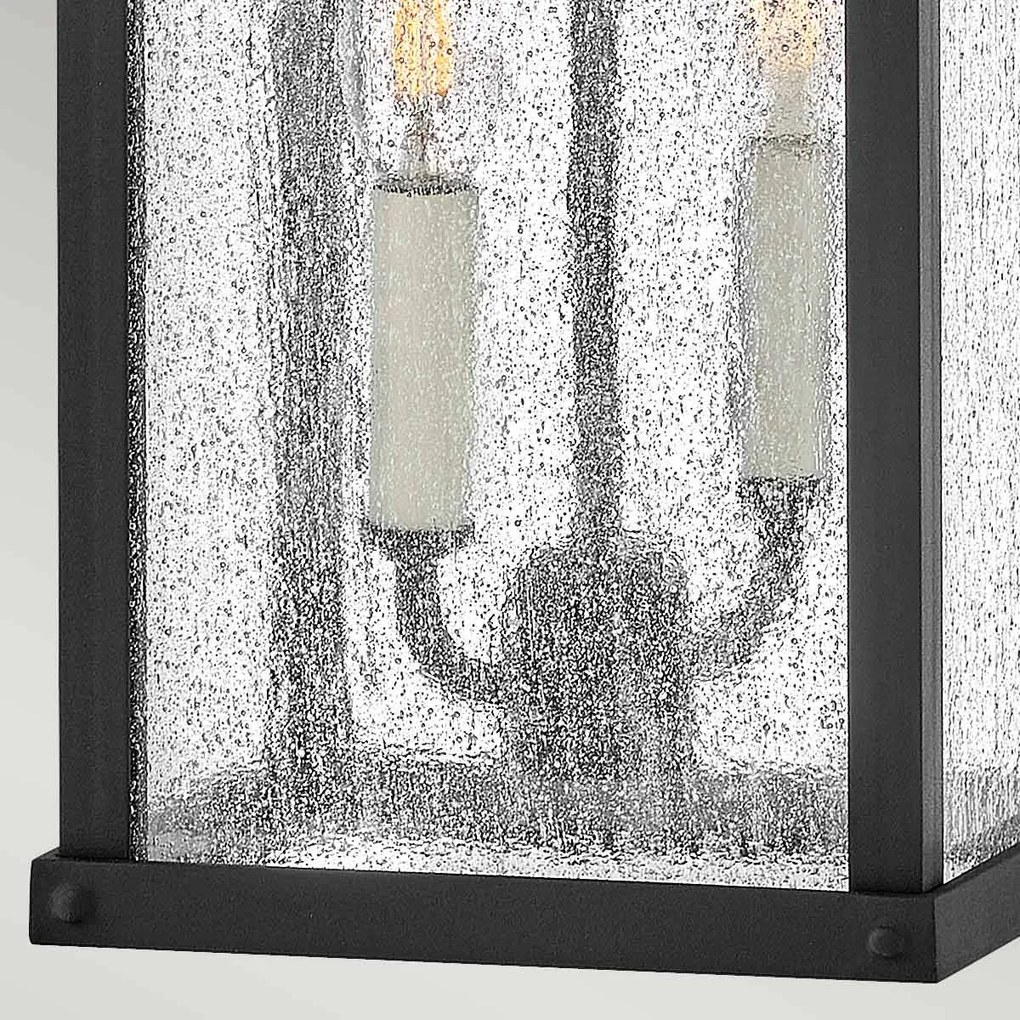 Hinkley lighting klasszikus kültéri fali lámpa beacon hill fekete átlátszó elshk-beacon-hillmmb IP44