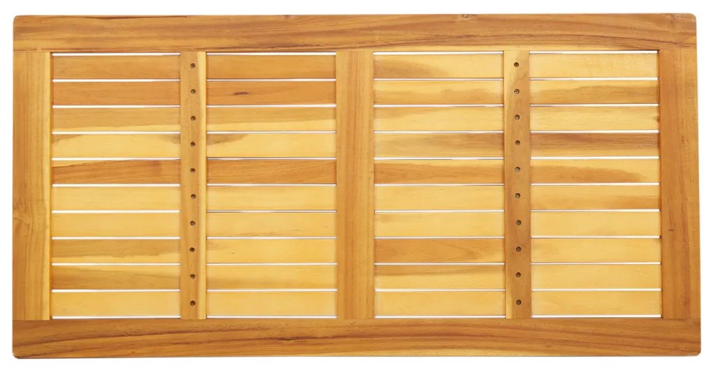Tíklap 110x55x2,2 cm Négyszögletes Tömör Fa Akác