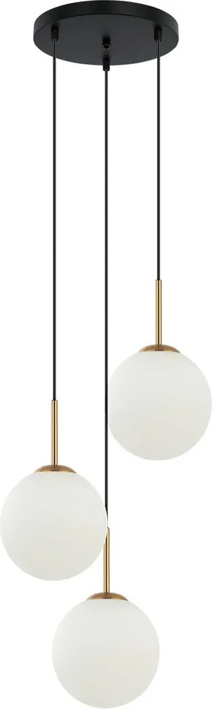 Italux modern függeszték deore antik bronz fehér itx5902854536573
