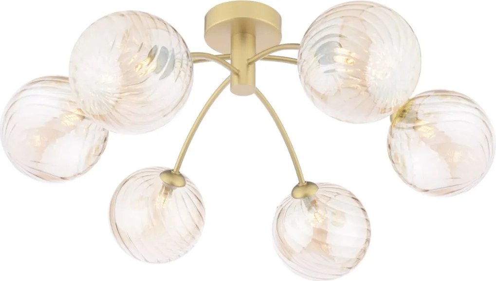 Dar Lighting Izzy IZZ0635-26 Plafonlámpa 6x40w/G9 ip20