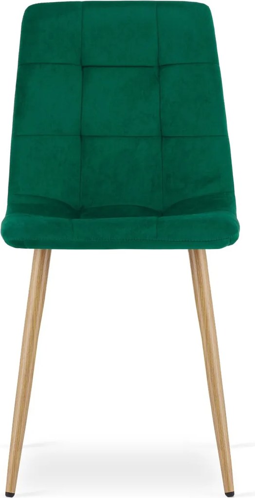 Zöld bársony szék KARA