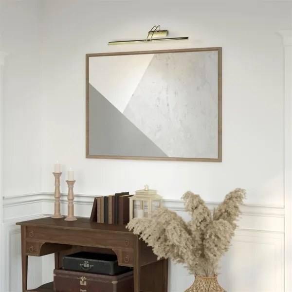 Searchlight 8343PB - LED Képmegvilágító LED/14W/230V arany