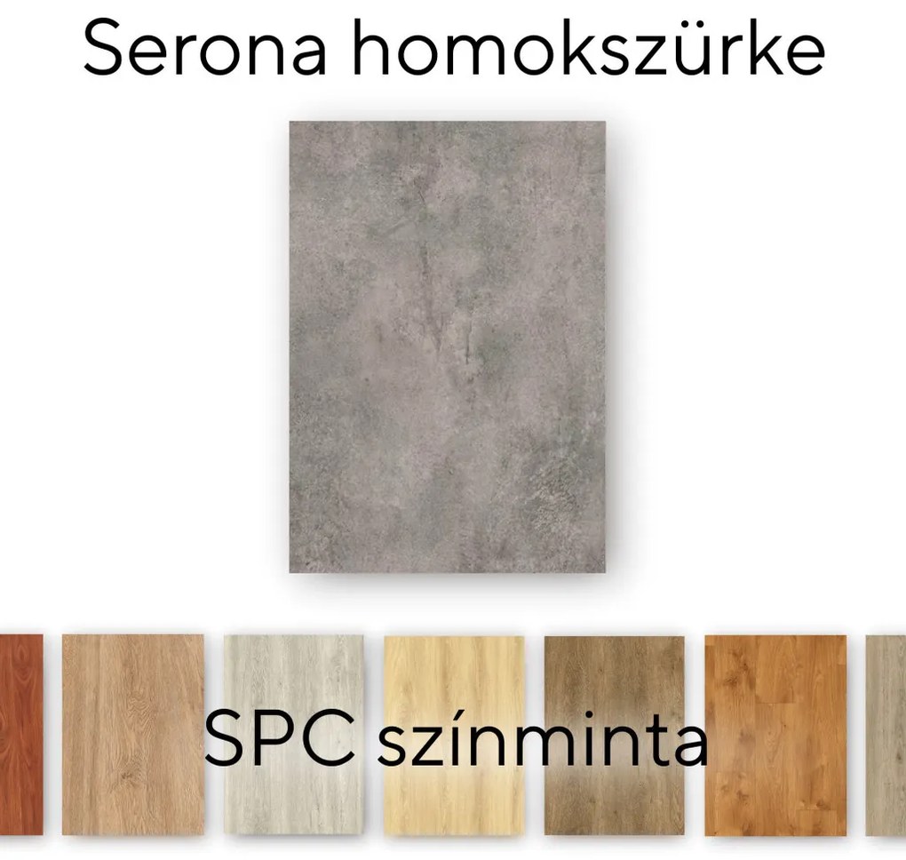 Leziter Serona kőhatású homokszürke Vinyl SPC padló minta/db